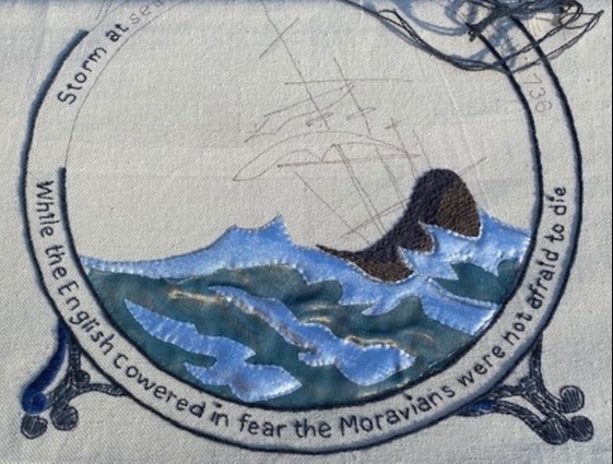 Storm at Sea tapestry
